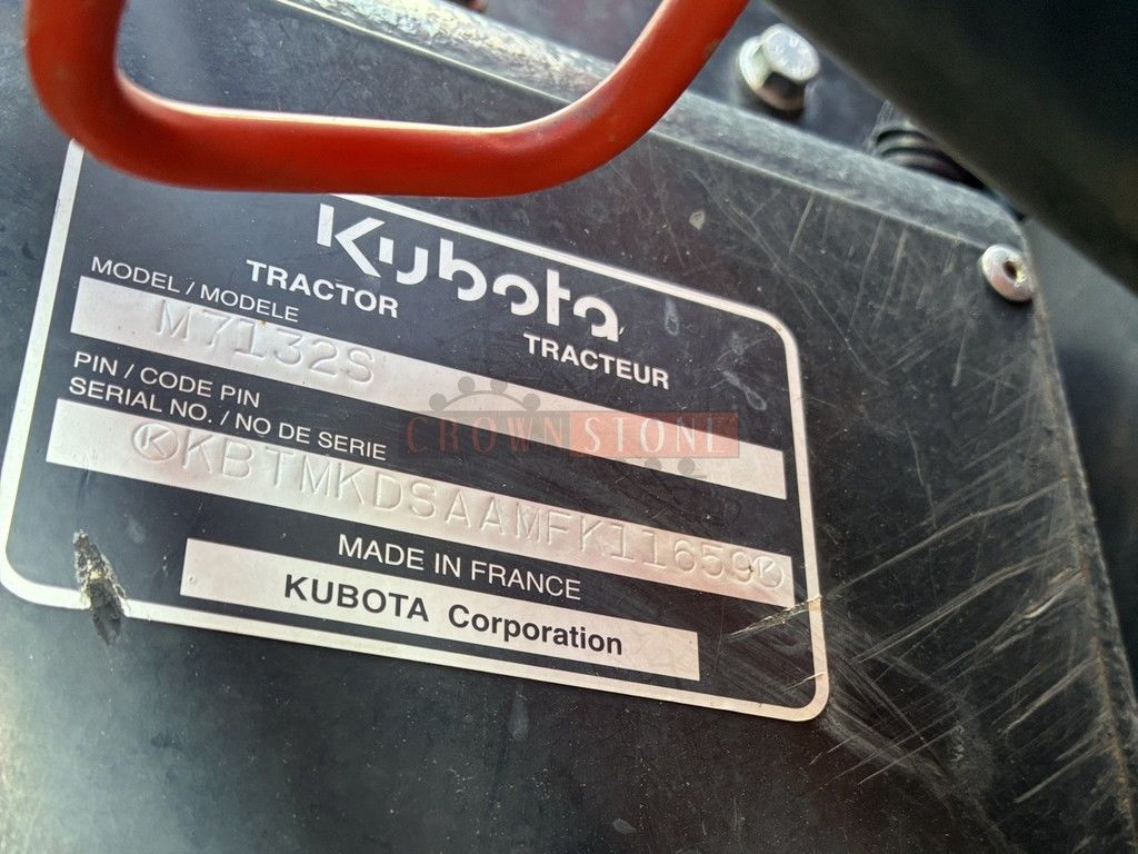 2022 Kubota M7-132 DELUXE