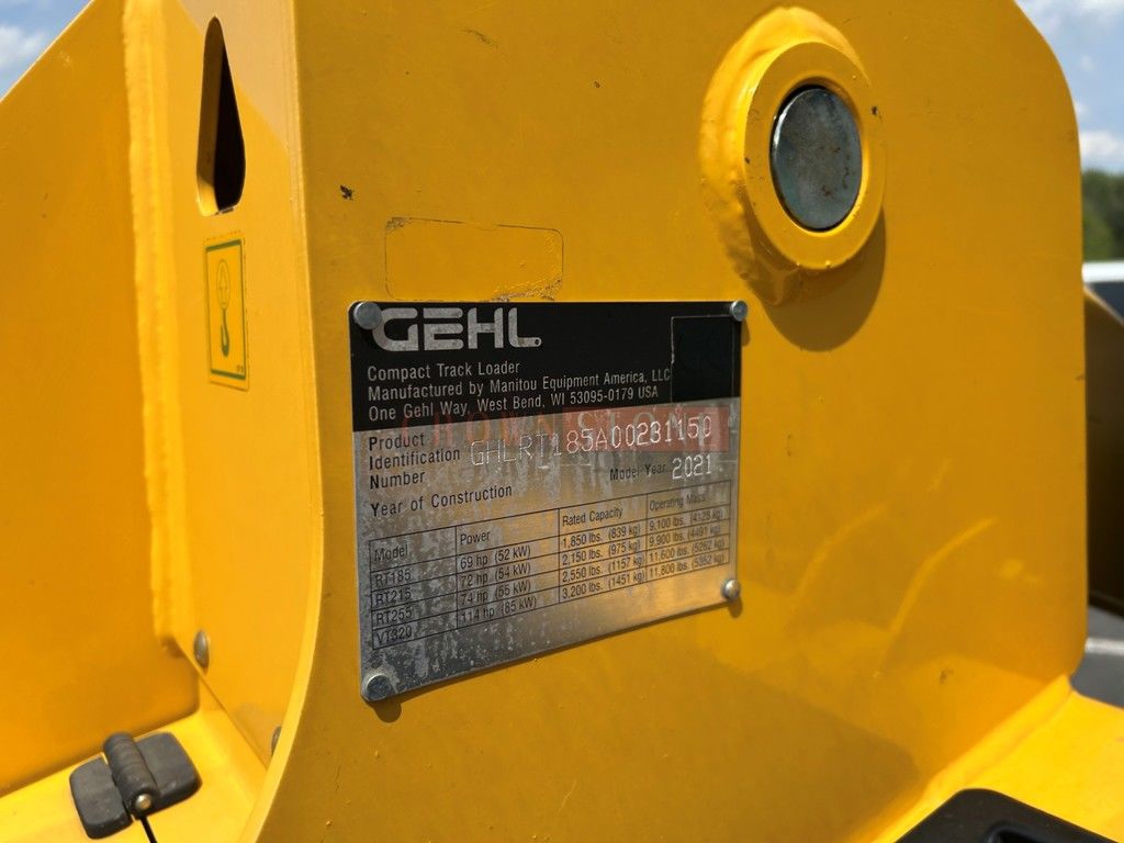 2021 Gehl RT185