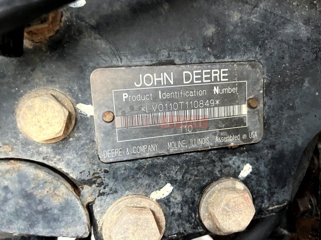 2002 John Deere 110 Tractor Loader Backhoe