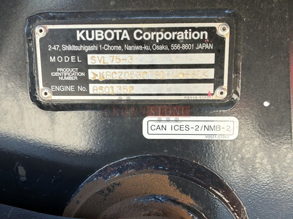 2025 Kubota SVL75-3