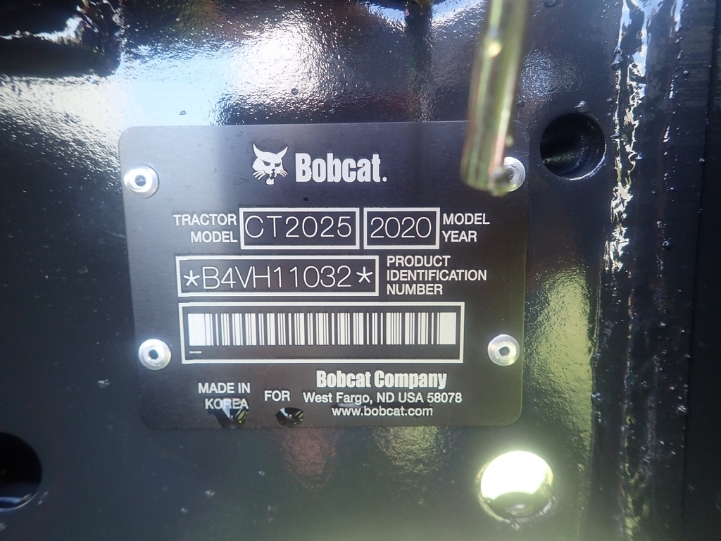 2020 Bobcat CT2025