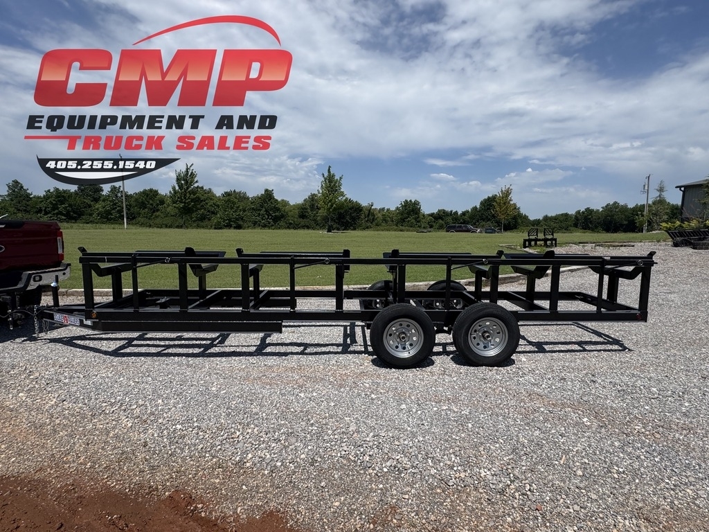 2025 Double A Hay Trailer 4 Round Bale Hay Mover