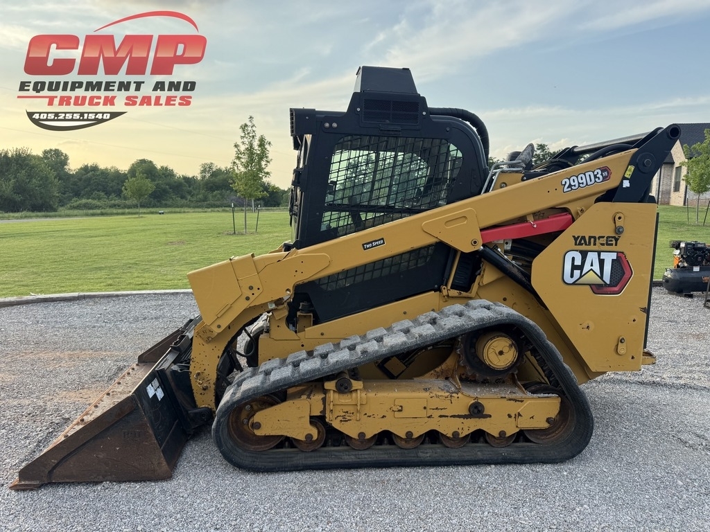 2021 Caterpillar 299D3 XE High Flow Enclosed Cab Track Skidsteer 2,509 Hours