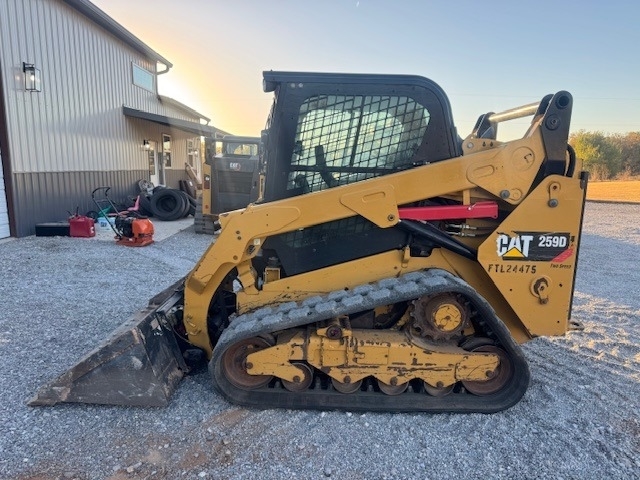 2019 Caterpillar 259D Cab A/C Track Skidsteer Loader 2,110 Hours