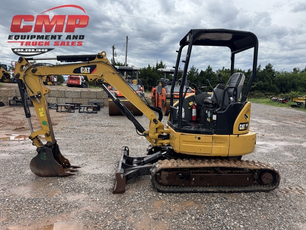 2017 Cat 303E Mini Ex Excavator Trackhoe 2,983 Hours