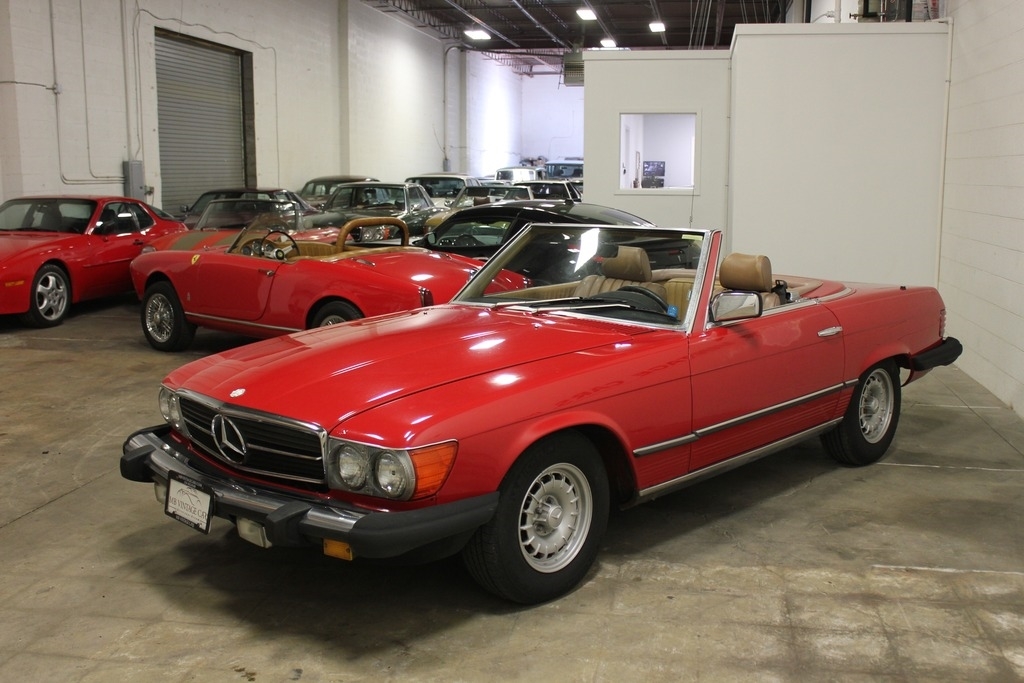 1985 Mercedes-Benz 380 2 Dr Convertible Convertible