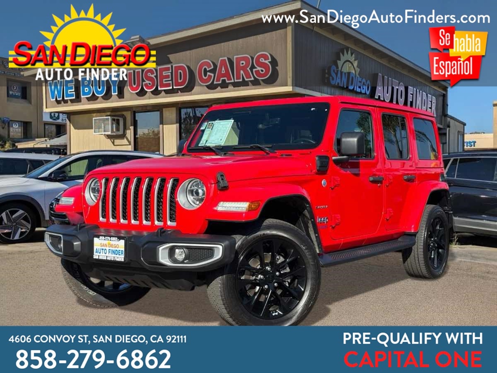 2021 Jeep Wrangler Unlimited Loaded, Awesome, EZ Finance Call 858 279 6862 SUV
