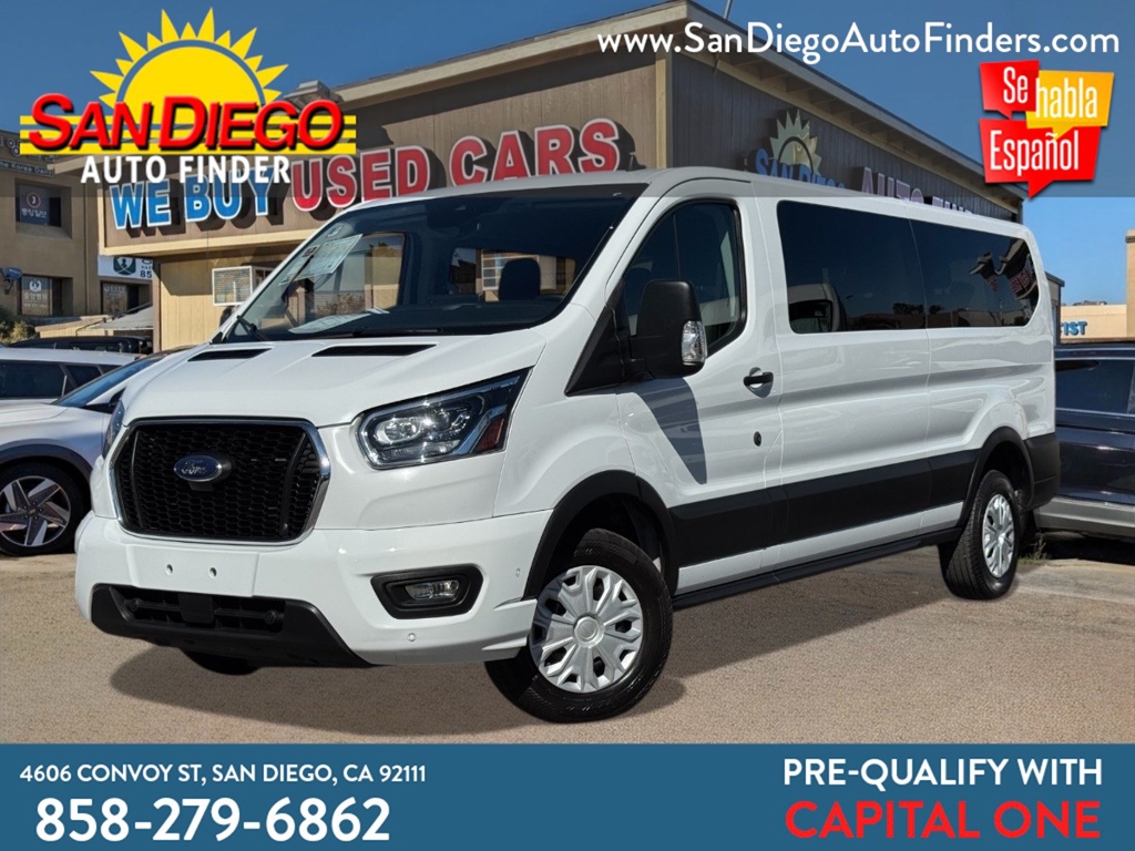 2023 Ford Transit ECO BOOST ENGINE, CALL NOW AND DRIVE 858-279-6862 Passenger Van
