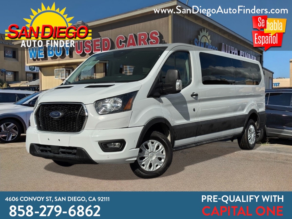 2023 Ford Transit Super Nice, Easy Financing Call 858 279 6862 Passenger Van
