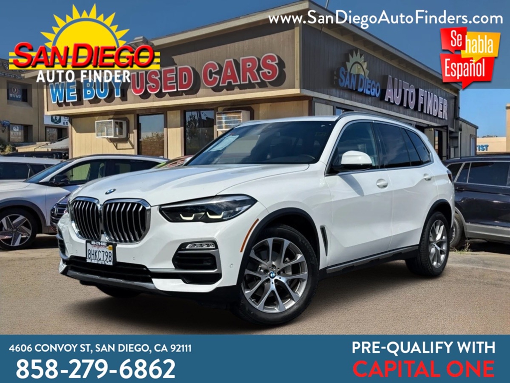 2019 BMW X5 xDrive40i, Alpine White, Pano Roof, Ambient Lighting, CALL NOW 858-279-6862 SUV