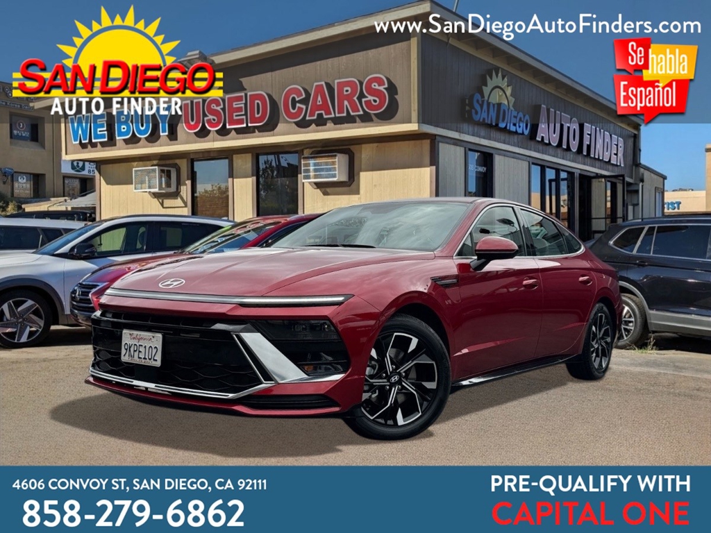 2024 Hyundai SONATA Easy Financing, Call 858 279 6862 Sedan