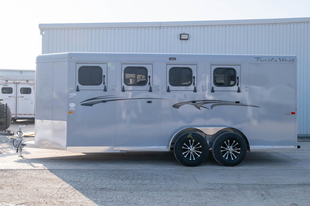 2026 Trails West 4 horse adventure ii mx trailer