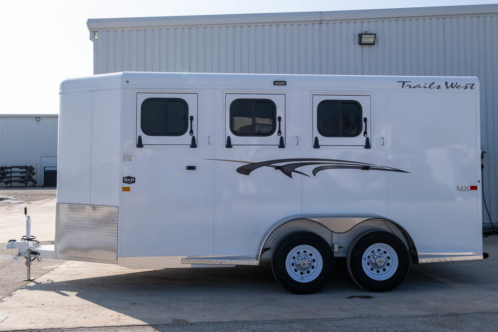 2026 Trails West 3 horse adventure ii mx trailer