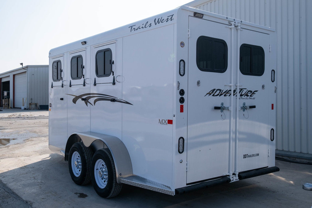 2026 Trails West 3 horse adventure ii mx trailer
