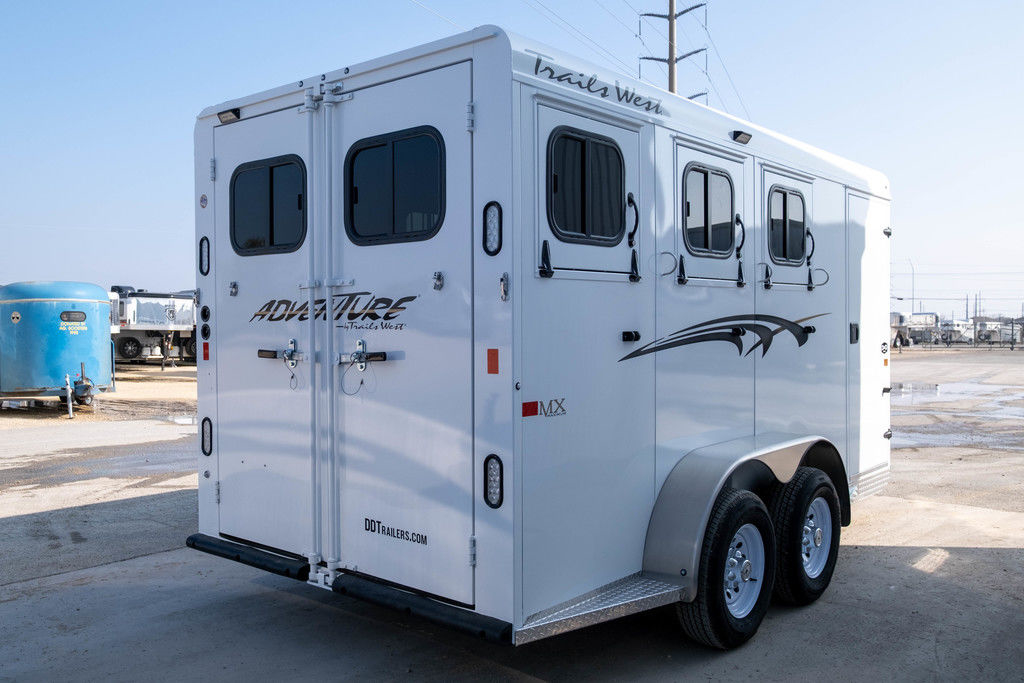 2026 Trails West 3 horse adventure ii mx trailer