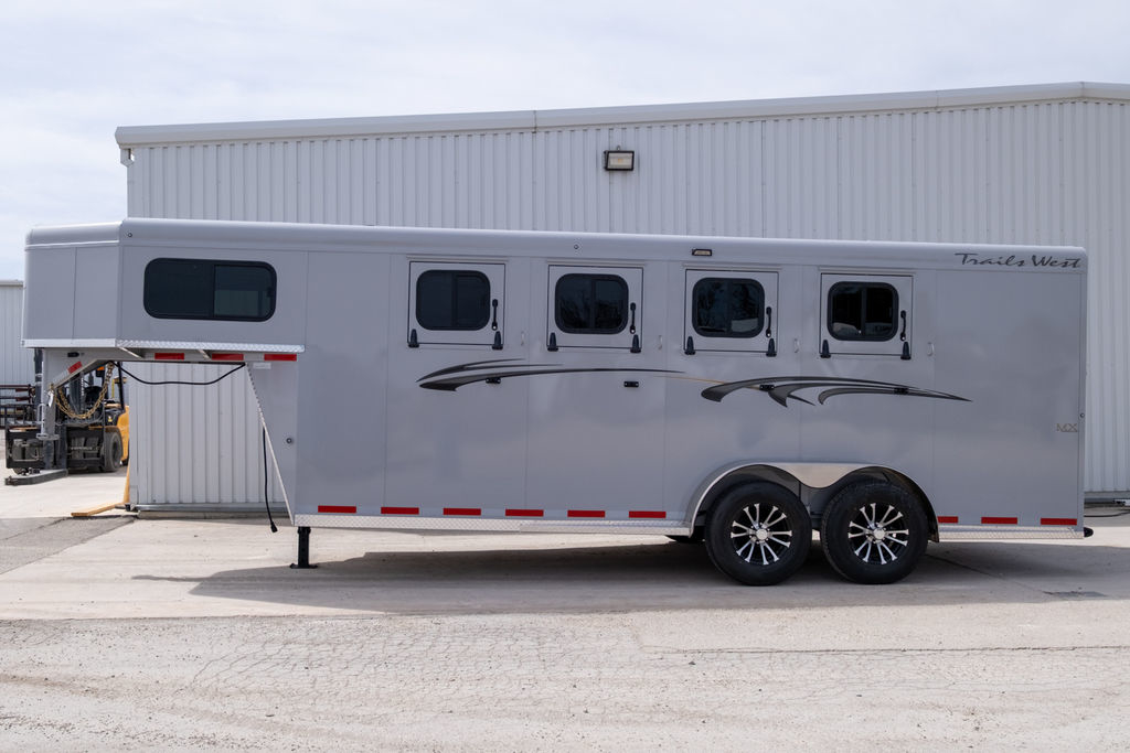 2026 Trails West 4 horse adventure mx trailer