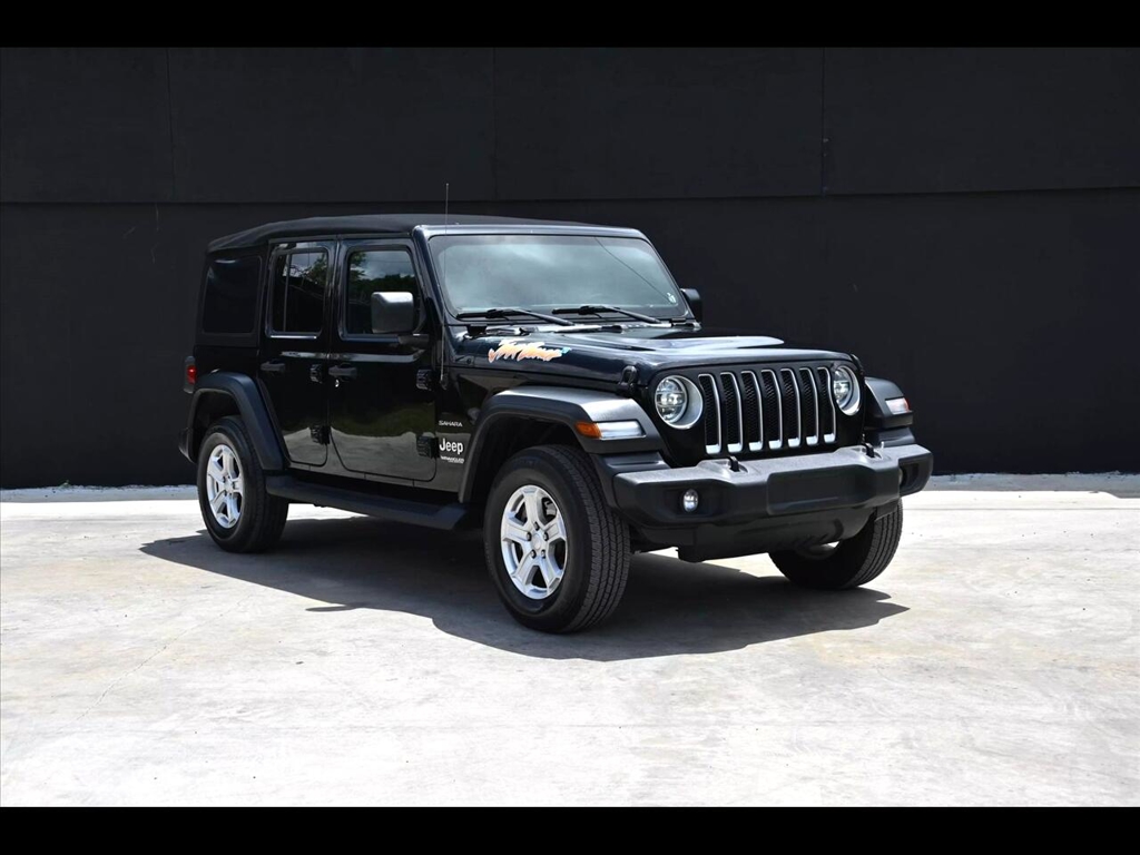 2020 Jeep Wrangler Unlimited Sport S Sport Utility 4D SUV