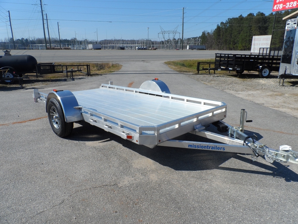 2016 Mission 14' tilt single axles car hauler trailer eBay