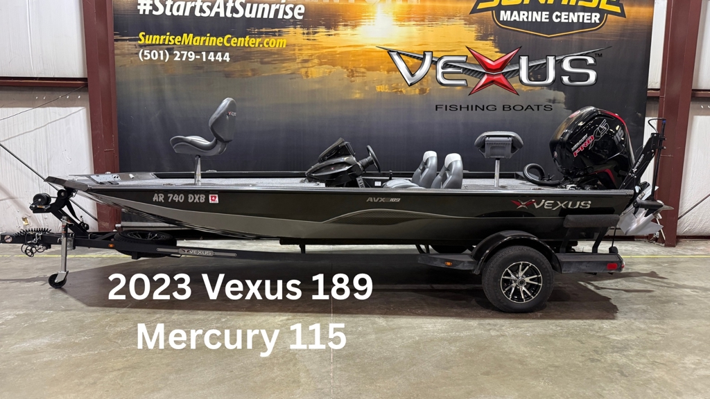 2023 Vexus 189 W/ Mercury 115