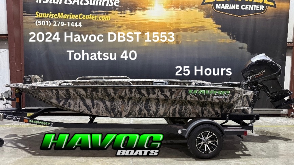 2024 Havoc 553 DBST W/Tohatsu 40