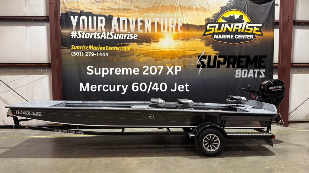 Used 2024 Supreme 207 XP W/ Mercury 60/40 Jet, 72143 Searcy - Boat