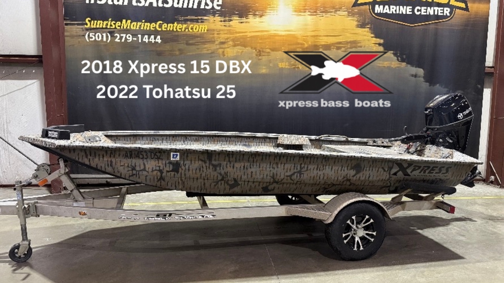 2018 Xpress 15DBX W/2022 Tohatsu 25