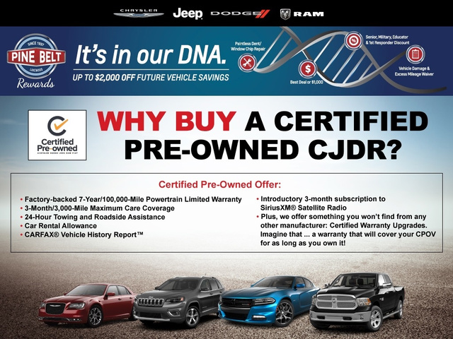 Certified Preowned 2020 Jeep Grand Cherokee Limited for sale by Pine Belt Chrysler Jeep Dodge Ram in Lakewood, NJ