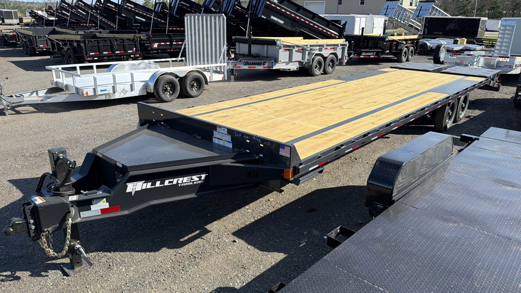 2027 Hillcrest 8.5X25+5 Deckover 15.4K Equipment Trailer W/Full W