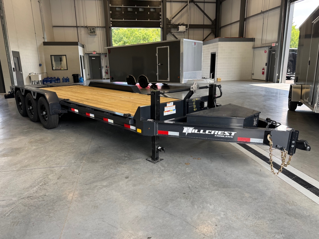 2027 Hillcrest 7X19+3 Powder Coated 21K I-Beam Equipment Trailer