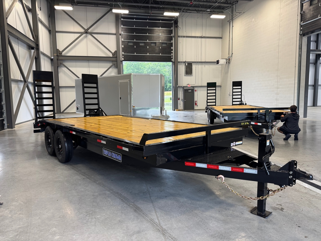 2026 Triple Crown 8.5X16+4 Deckover 14K Equipment Trailer W/Stand Up
