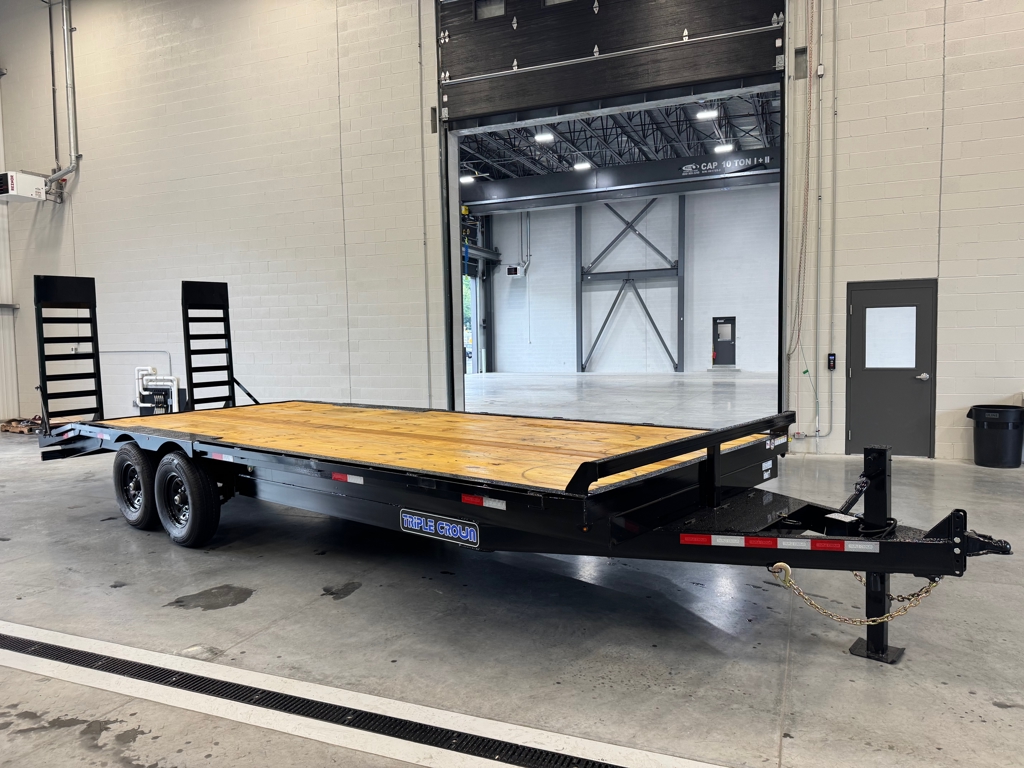 2026 Triple Crown 8.5X20+4 Deckover 14K Equipment Trailer W/Stand Up