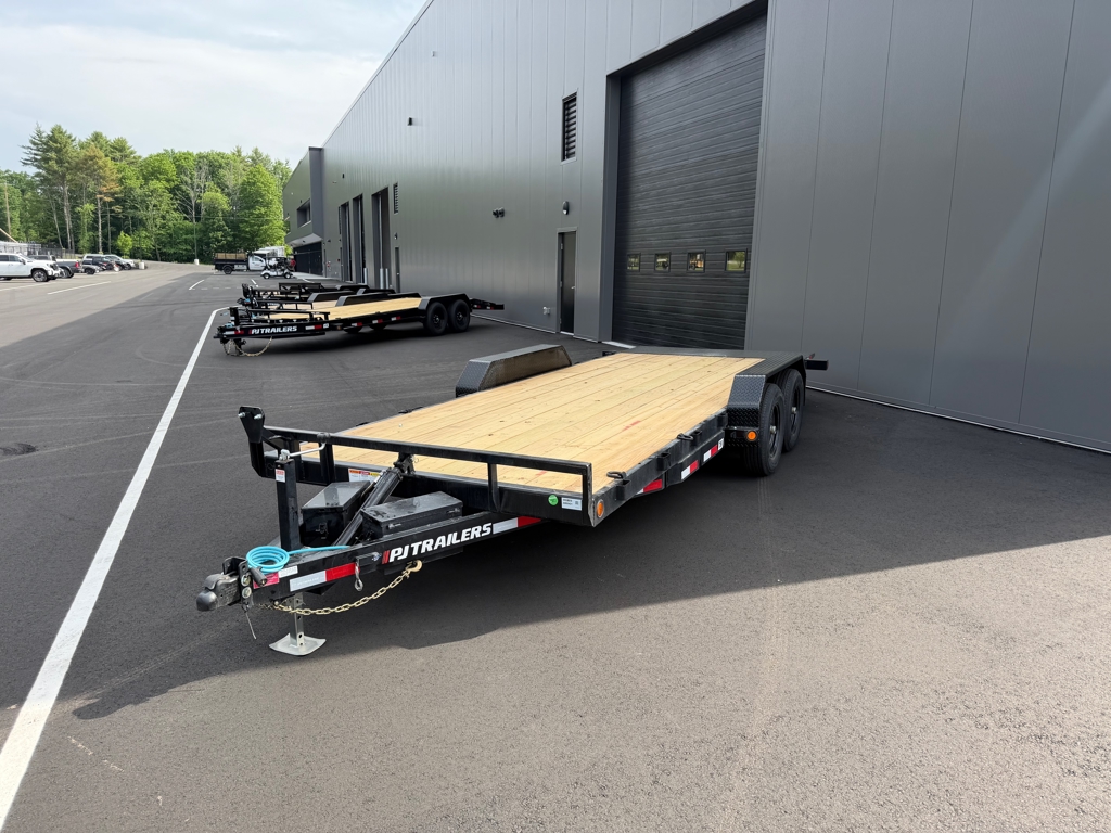 2027 PJ 7X20 Powder Coated 10K Hydraulic Quick Tilt Equipm