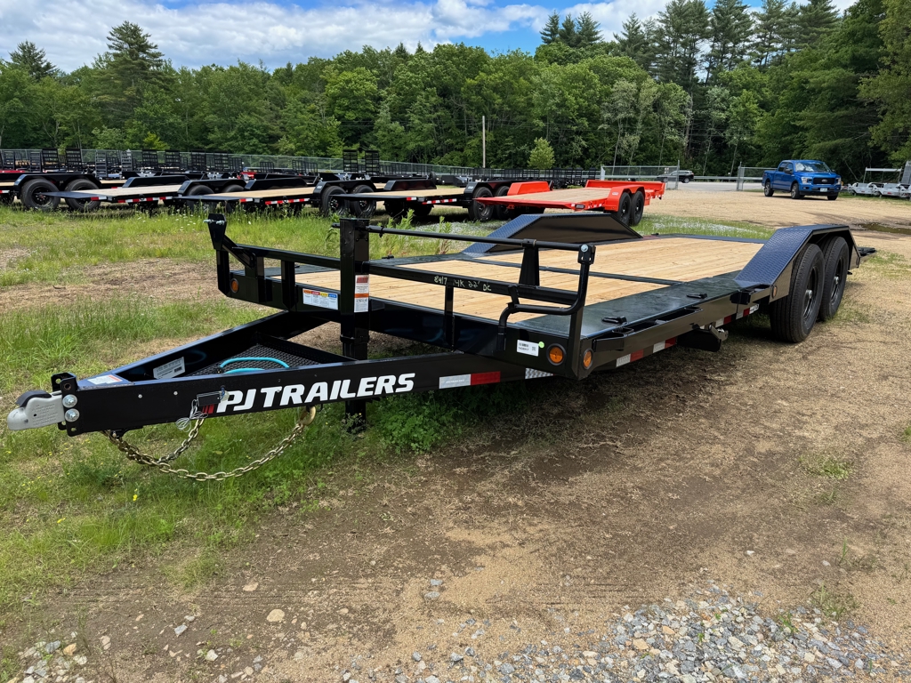 2027 PJ 8.5X16+6 Powder Coated 14K Full Width Partial Tilt