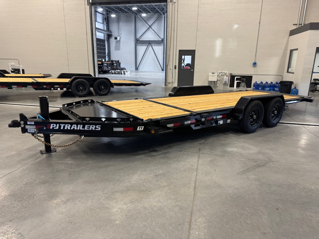 2027 PJ 7X16+4 I-Beam 14K Partial Tilt Equipment Trailer W