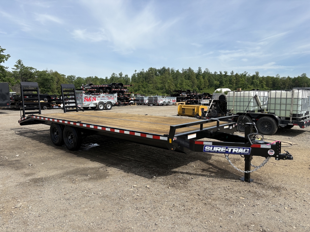 2026 Sure-Trac 8.5X20+4 15K Standard Duty Beavertail Deckover W/S