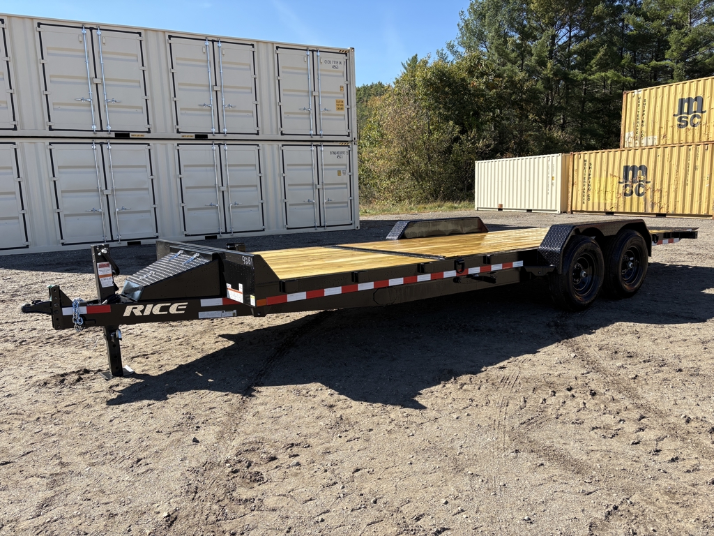 2026 Rice 7X22 14K Partial Tilt Deck Equipment W/Spare Mount