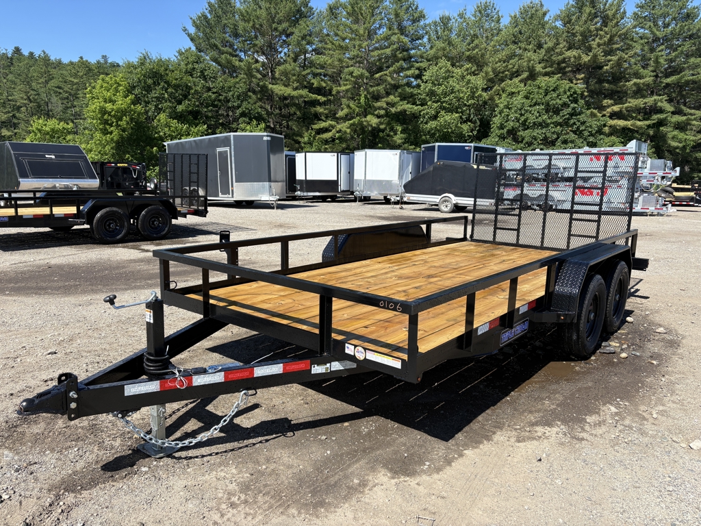 2026 Triple Crown 7X16 10K Tandem Axle Utility W/Ramp Gate