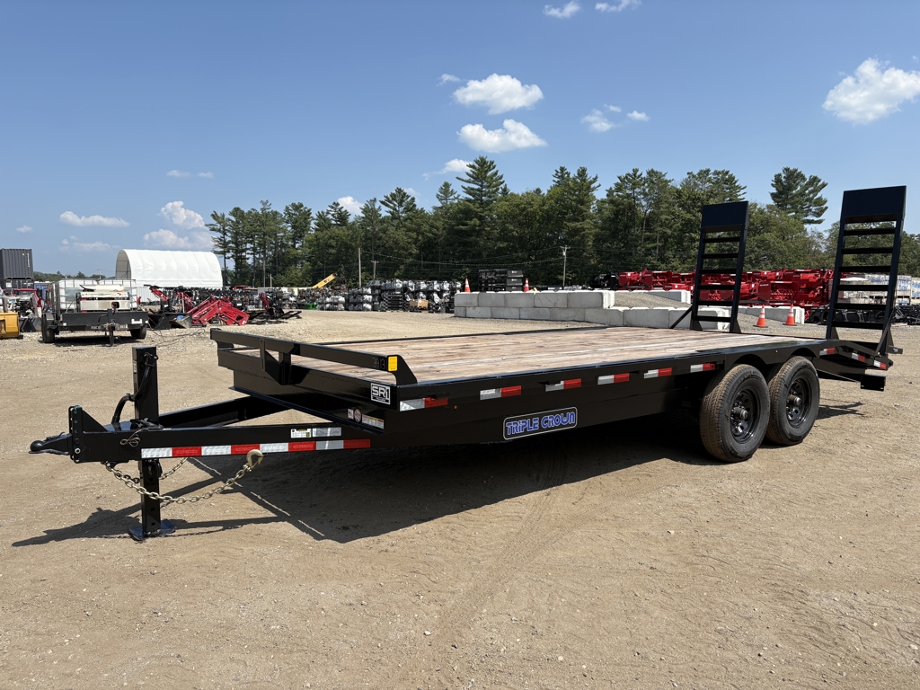 2026 Triple Crown 8.5X16+4 Deckover 14K Equipment Trailer W/Stand Up
