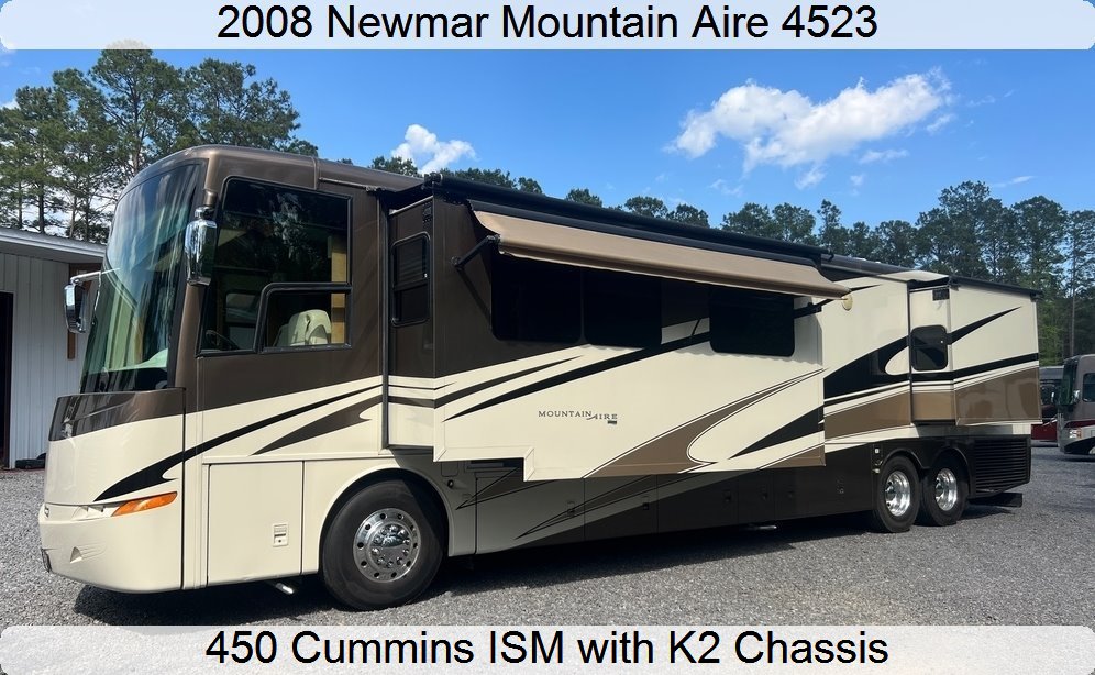 2008 Newmar Mountain Aire 4523 Diesel ISM 450