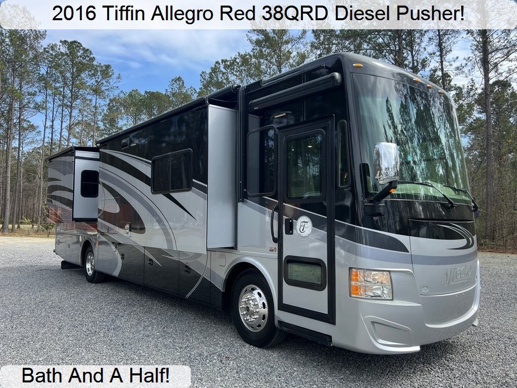 2016 Tiffin Motorhomes Allegro Red 38 QRA I6 Diesel Pusher