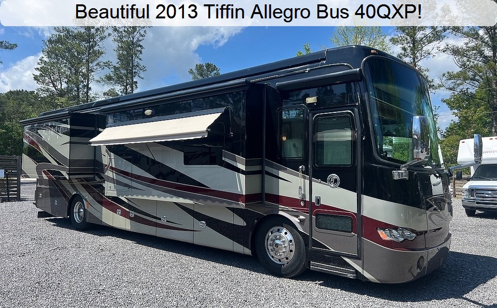 2013 Tiffin Motorhomes Allegro Bus 40 QXP I6 Diesel Pusher