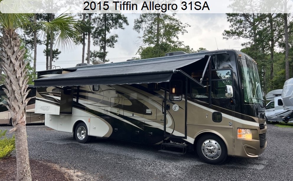 2015 Tiffin Motorhomes Allegro 31 SA V10