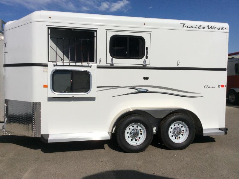 2026 Trails West Manufacturing Classic 2 Horse Trailer