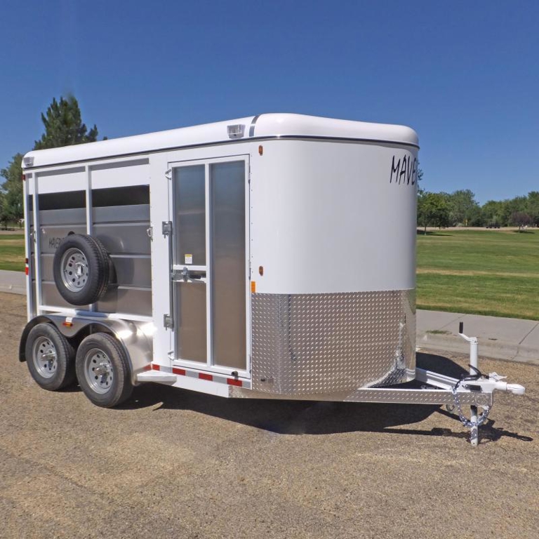 2026 Maverick Trailers Steel/Aluminum 2 Horse Trailer