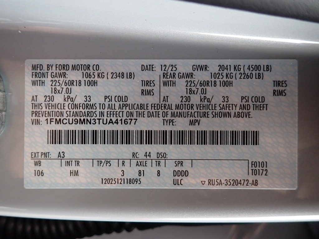2026 Ford Escape ST-Line Space Silver at Star Lake Ford
