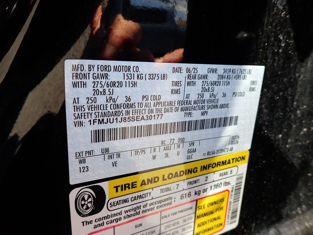 2025 Ford Expedition Active Agate Black at Star Lake Ford