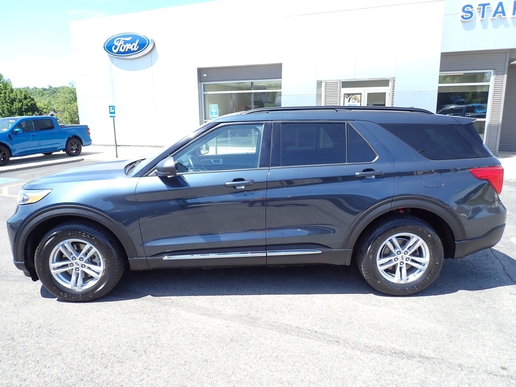 2023 Ford Explorer XLT STONE BLUE at Star Lake Ford