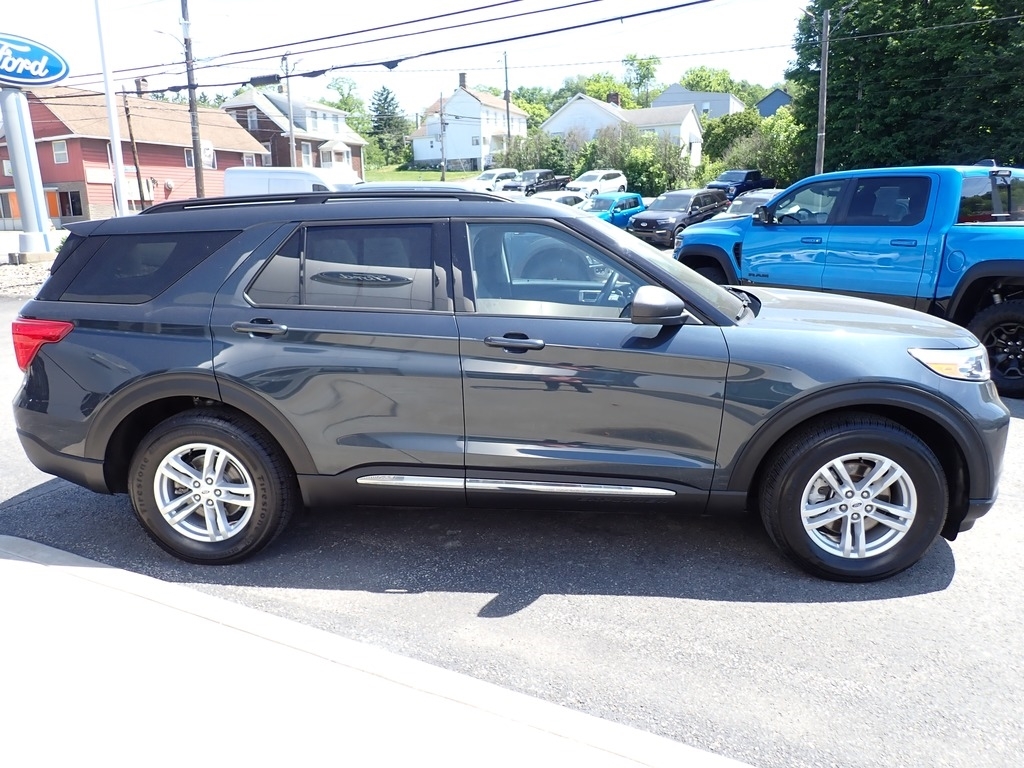 2023 Ford Explorer XLT STONE BLUE at Star Lake Ford