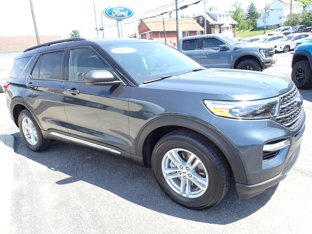 2023 Ford Explorer XLT STONE BLUE at Star Lake Ford