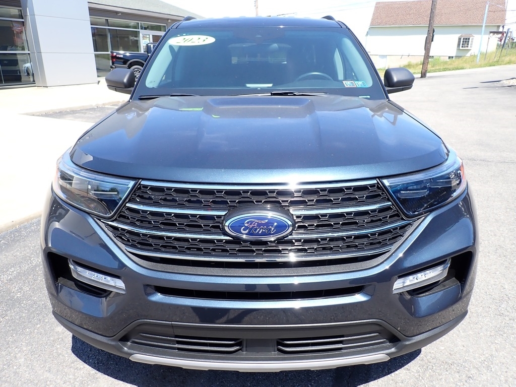 2023 Ford Explorer XLT STONE BLUE at Star Lake Ford